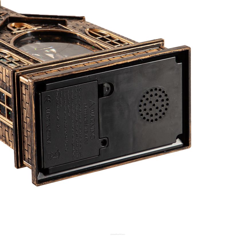 Plow & Hearth saisonniers et cadeaux Lanterne globe d'eau d'église éclairée avec projecteur 0BNZ2178