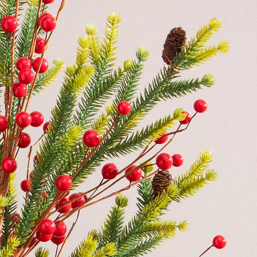 Plow & Hearth saisonniers et cadeaux arbre de table de Noël de campagne 0BNZ2278