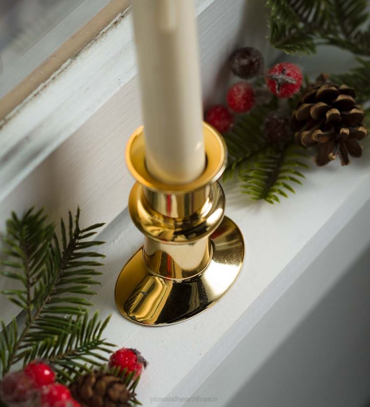 Plow & Hearth saisonniers et cadeaux bougies réglables pour fenêtre avec base fine et minuterie 0BNZ2167