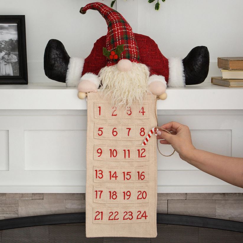 Plow & Hearth saisonniers et cadeaux calendrier de l'avent du père Noël 0BNZ2223