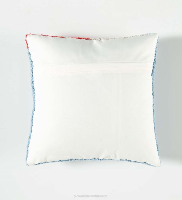 Plow & Hearth saisonniers et cadeaux caniche de vacances avec écharpe en tricot coussin en laine crocheté à la main 0BNZ2228