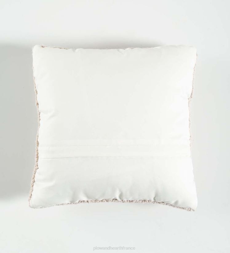 Plow & Hearth saisonniers et cadeaux coussin en laine crocheté à la main ange des neiges du père Noël 0BNZ2199