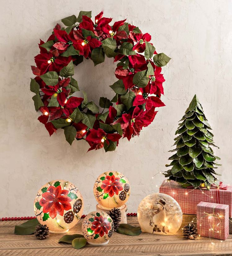 Plow & Hearth saisonniers et cadeaux décoration de table bonhomme de neige et chatons éclairés 0BNZ2168