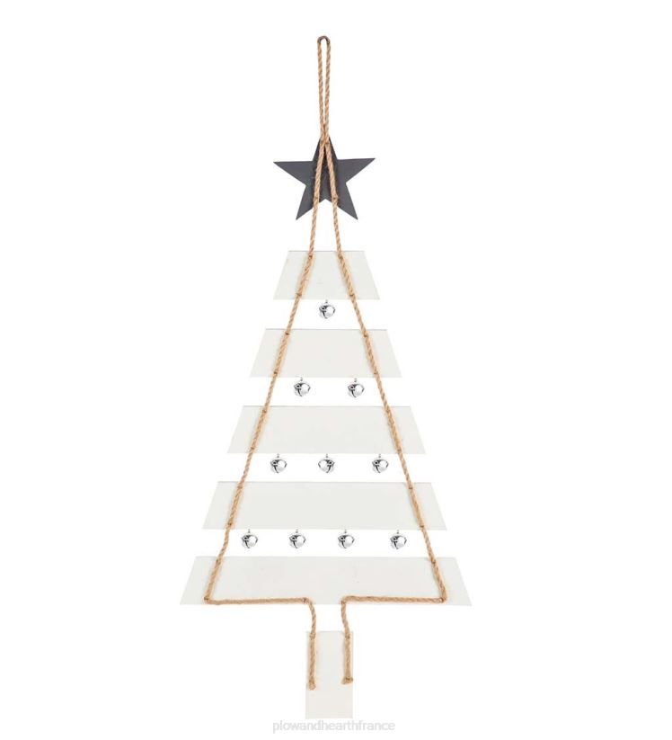 Plow & Hearth saisonniers et cadeaux décoration murale sapin de Noël, lot de 2 0BNZ2306