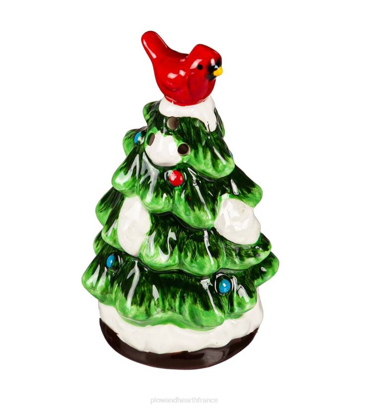 Plow & Hearth saisonniers et cadeaux ensemble salière et poivrière pour sapin de Noël 0BNZ2313