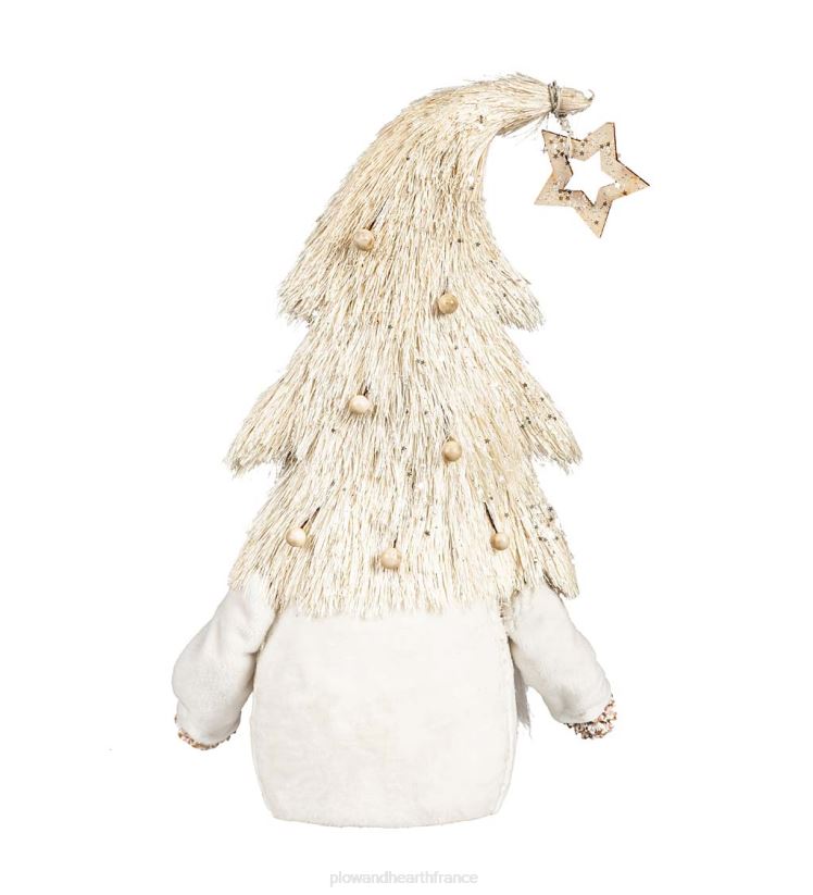 Plow & Hearth saisonniers et cadeaux gnome de Noël d'hiver blanc 0BNZ2277