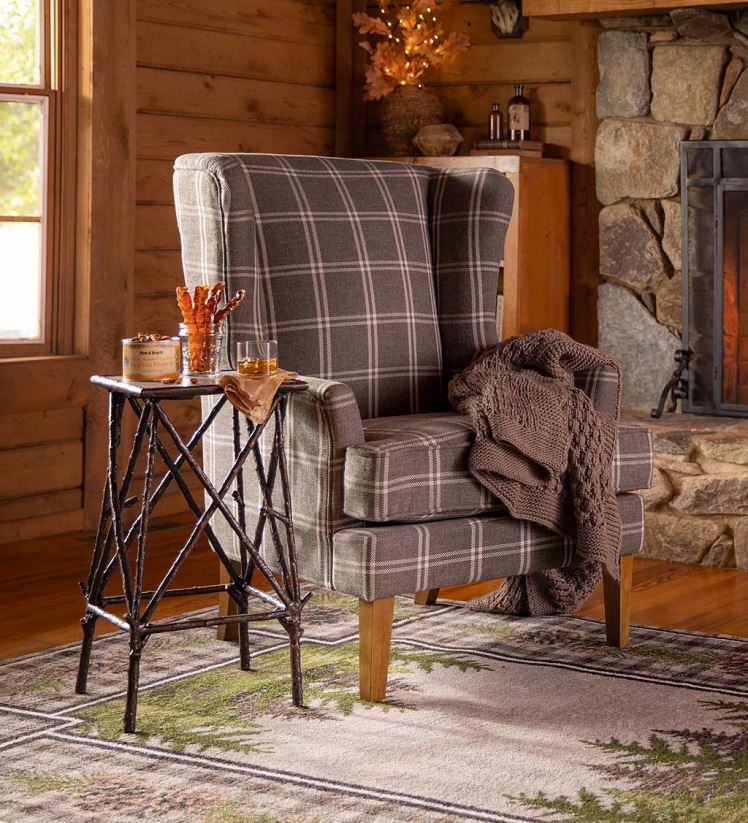 Plow & Hearth saisonniers et cadeaux jeté acrylique confortable tricoté léger - bleu 0BNZ2169