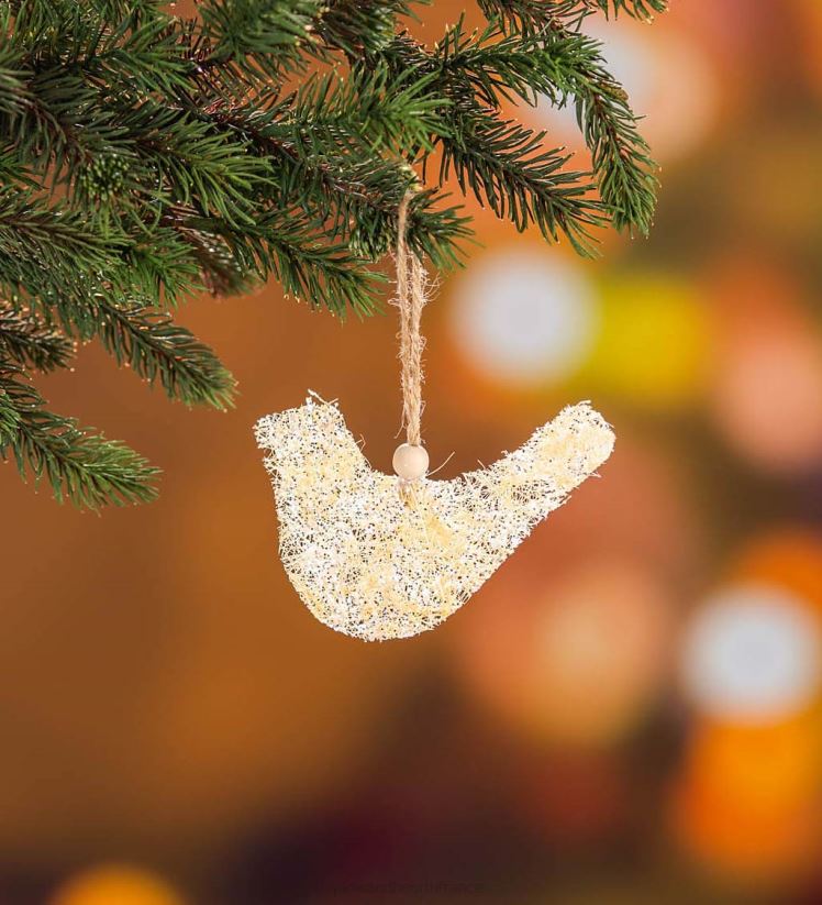 Plow & Hearth saisonniers et cadeaux kit complet de sapin de Noël dans une boîte avec lumières, décorations et sac de rangement 0BNZ2296