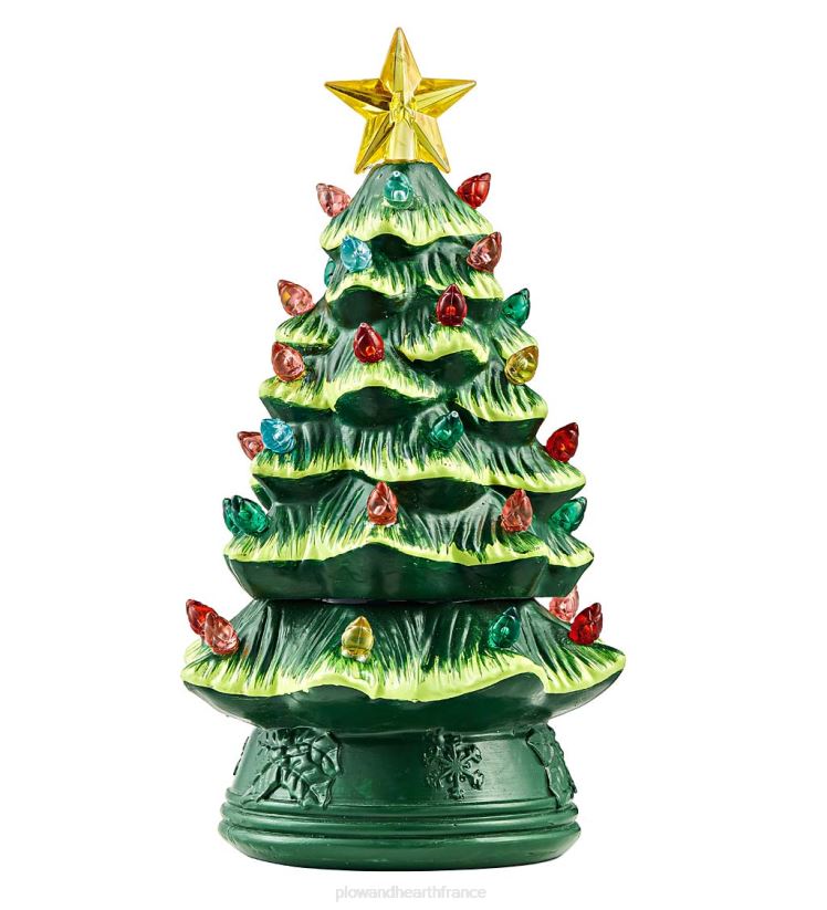 Plow & Hearth saisonniers et cadeaux mini boules à neige LED pour sapin de Noël, lot de 3 0BNZ2272