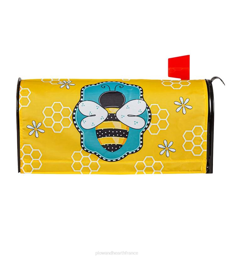 Plow & Hearth saisonniers et cadeaux couverture de boîte aux lettres abeille bourdonnante 0BNZ3112