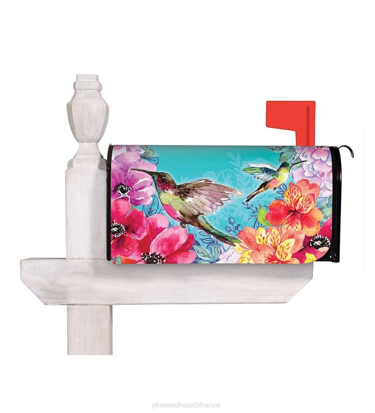 Plow & Hearth saisonniers et cadeaux couverture de boîte aux lettres de colibris aquarelle 0BNZ3109