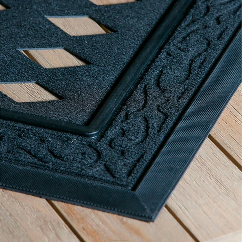 Plow & Hearth saisonniers et cadeaux ensemble de drapeaux de jardin joyeux père Noël et de tapis sassafras 0BNZ526