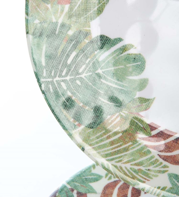 Plow & Hearth saisonniers et cadeaux assiettes à salade en mélamine Tradewinds, lot de 6 - Tradewinds 0BNZ3203