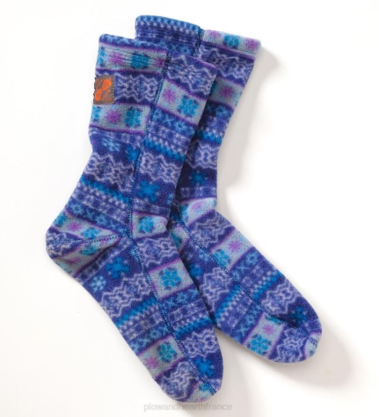 Plow & Hearth saisonniers et cadeaux chaussettes polaires gland pour hommes et femmes - câble charbon de bois - xx-small 0BNZ3005