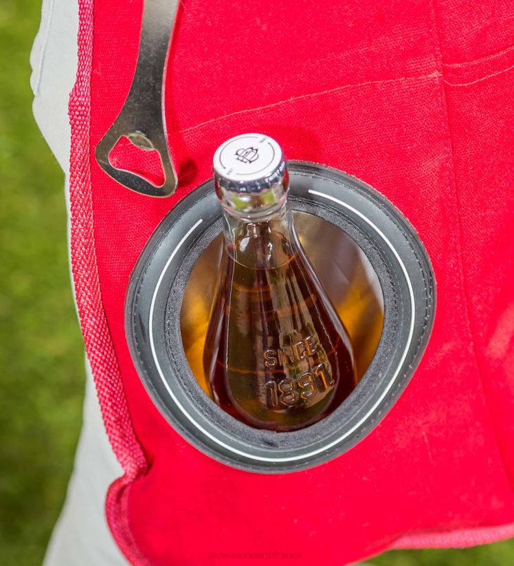 Plow & Hearth saisonniers et cadeaux tablier de grillade/cuisine de fierté d'équipe d'université de toile de coton de luxe - texas a & m 0BNZ3025