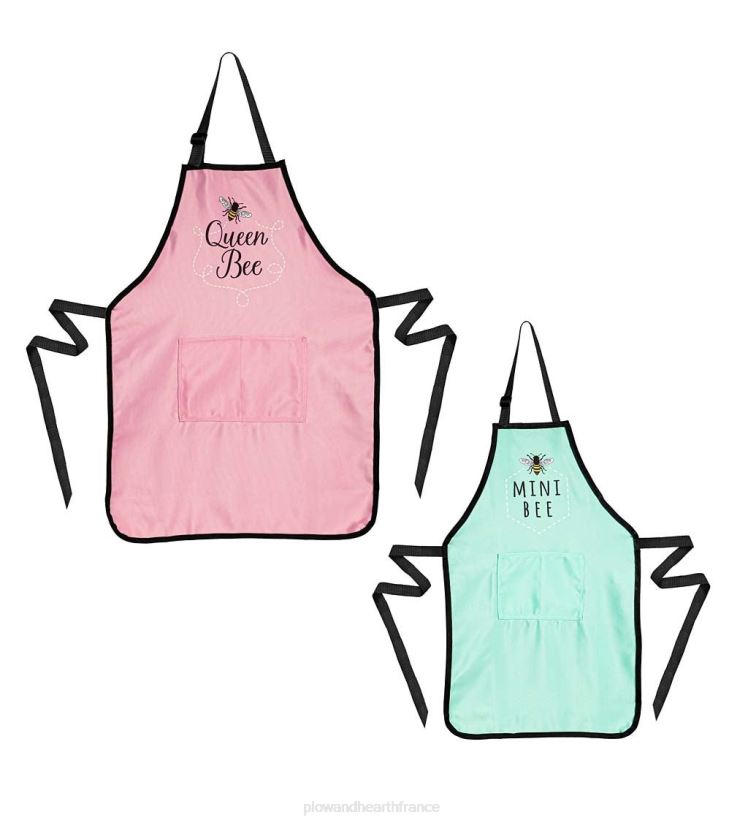 Plow & Hearth saisonniers et cadeaux tabliers maman et moi, lot de 2 - pâtissier & boulanger junior 0BNZ3002