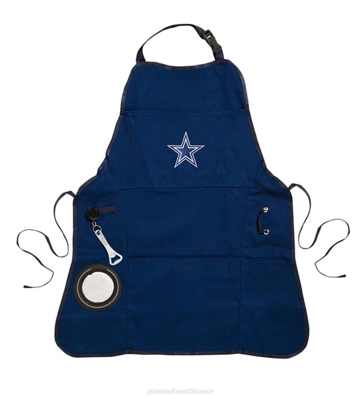 Plow & Hearth saisonniers et cadeaux toile de coton de luxe nfl team Pride grillades/tablier de cuisine - ours de Chicago 0BNZ2988