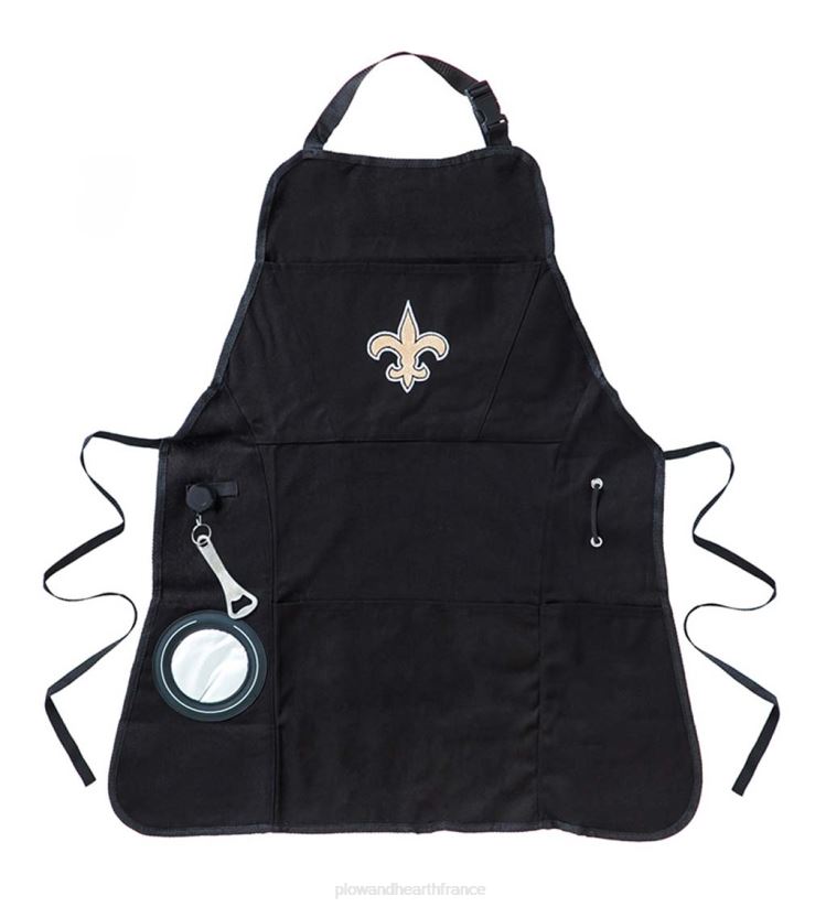 Plow & Hearth saisonniers et cadeaux toile de coton de luxe nfl team Pride grillades/tablier de cuisine - ours de Chicago 0BNZ2988