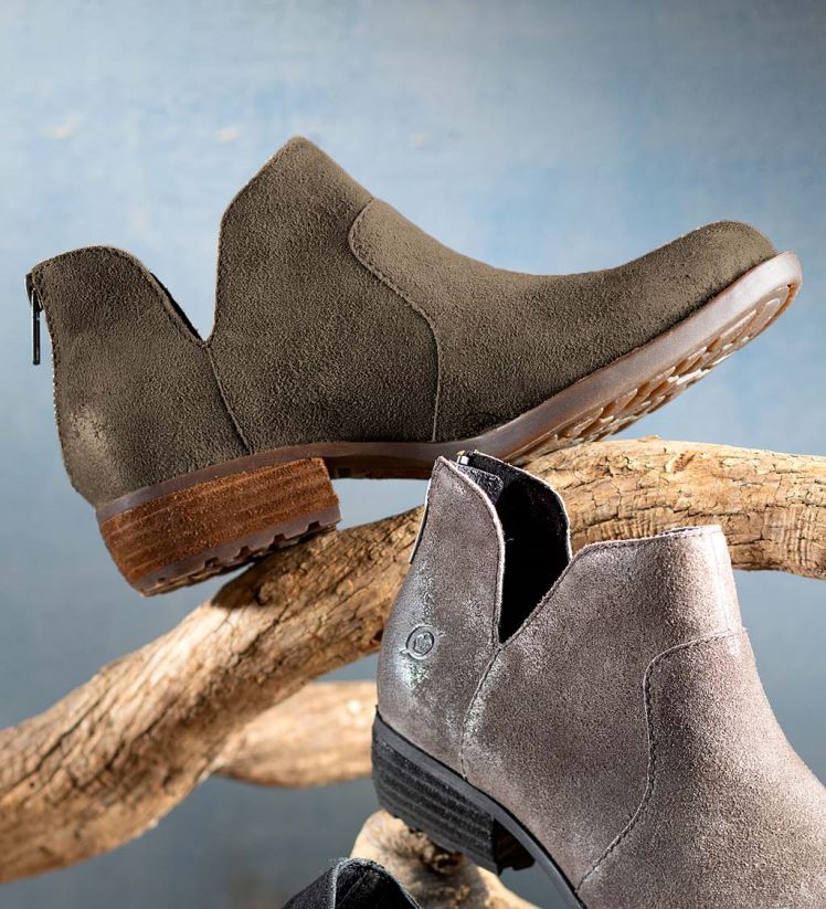 Plow & Hearth saisonniers et cadeaux born kerri bottines hautes/basses - vert foncé - 11 0BNZ3059