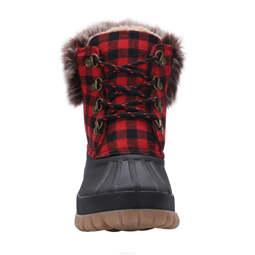 Plow & Hearth saisonniers et cadeaux lamo bottes brielle femme - marron ciré - taille 5 0BNZ3040