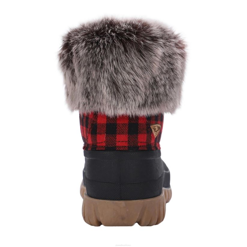 Plow & Hearth saisonniers et cadeaux lamo bottes brielle femme - marron ciré - taille 5 0BNZ3040