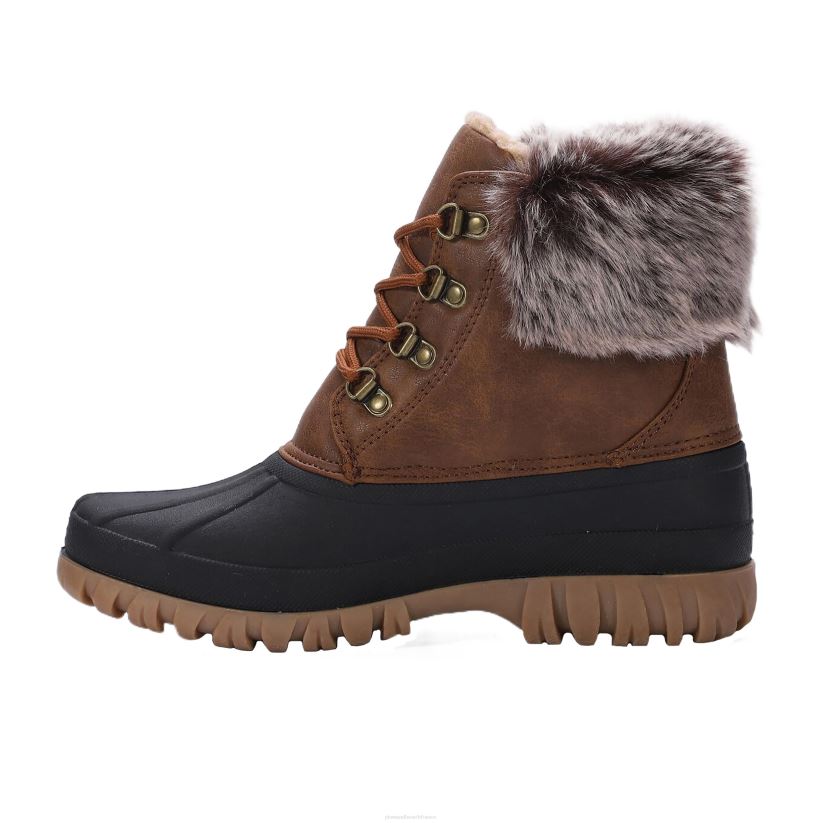 Plow & Hearth saisonniers et cadeaux lamo bottes brielle femme - marron ciré - taille 5 0BNZ3040