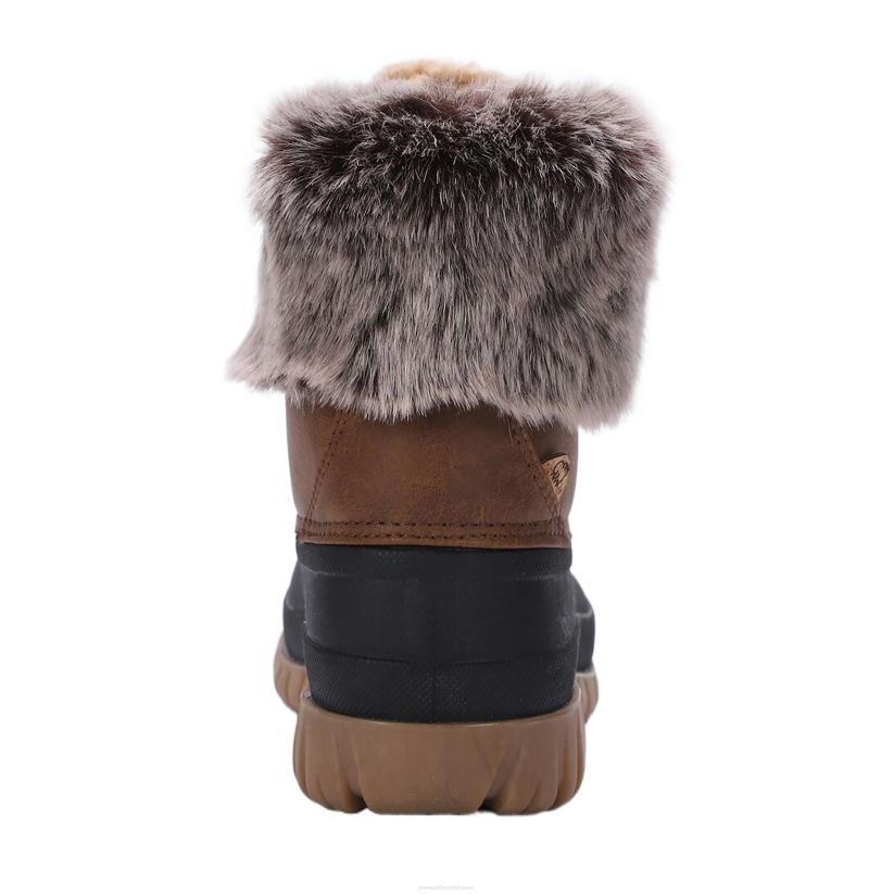 Plow & Hearth saisonniers et cadeaux lamo bottes brielle femme - marron ciré - taille 5 0BNZ3040