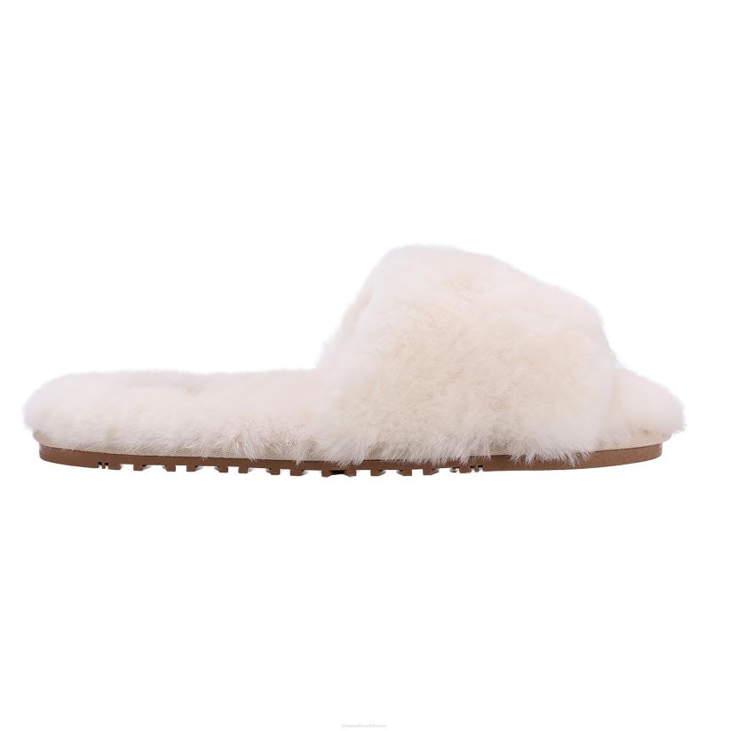 Plow & Hearth saisonniers et cadeaux lamo chausson femme naomi en peau de mouton - crème - m 0BNZ3057