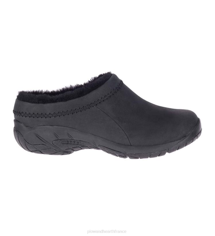Plow & Hearth saisonniers et cadeaux merrell encore ice 4 chaussures à enfiler en cuir - noir - taille 11 0BNZ3037
