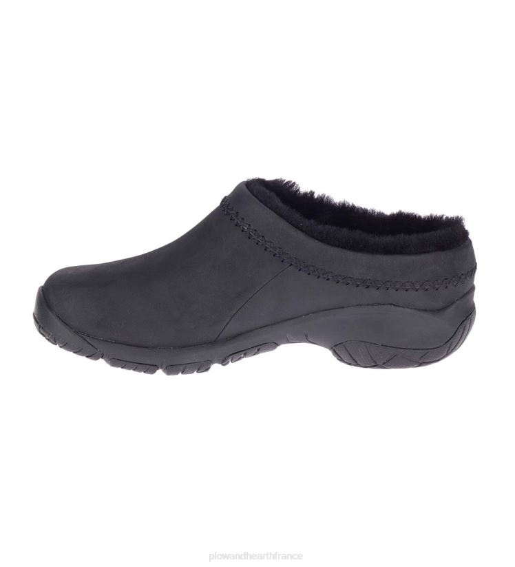 Plow & Hearth saisonniers et cadeaux merrell encore ice 4 chaussures à enfiler en cuir - noir - taille 11 0BNZ3037