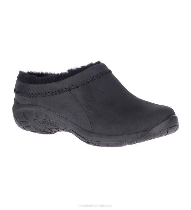 Plow & Hearth saisonniers et cadeaux merrell encore ice 4 chaussures à enfiler en cuir - noir - taille 11 0BNZ3037