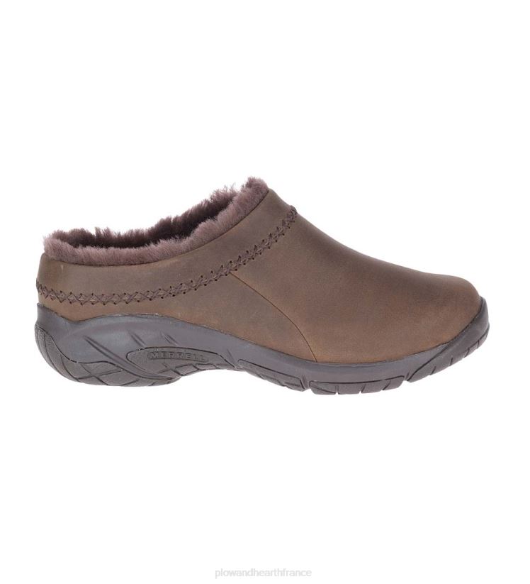 Plow & Hearth saisonniers et cadeaux merrell encore ice 4 chaussures à enfiler en cuir - noir - taille 11 0BNZ3037