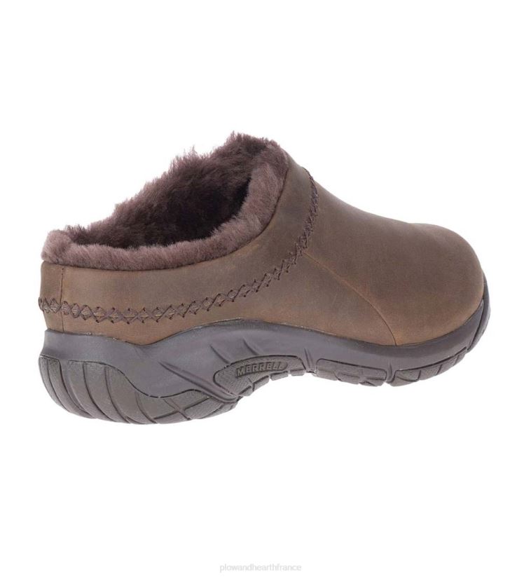 Plow & Hearth saisonniers et cadeaux merrell encore ice 4 chaussures à enfiler en cuir - noir - taille 11 0BNZ3037