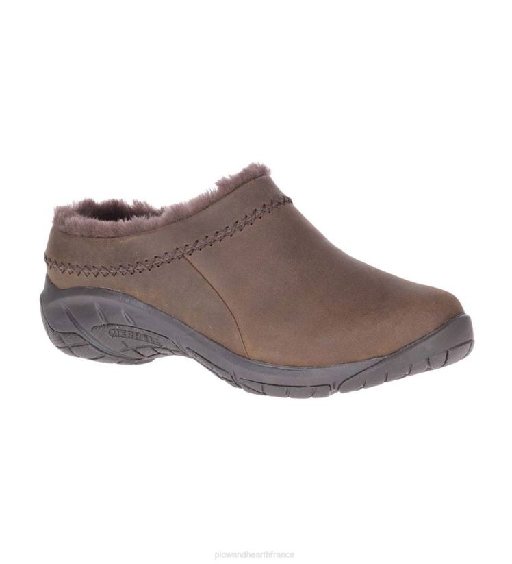 Plow & Hearth saisonniers et cadeaux merrell encore ice 4 chaussures à enfiler en cuir - noir - taille 11 0BNZ3037