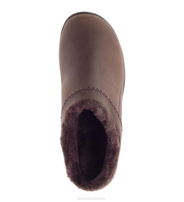 Plow & Hearth saisonniers et cadeaux merrell encore ice 4 chaussures à enfiler en cuir - noir - taille 11 0BNZ3037