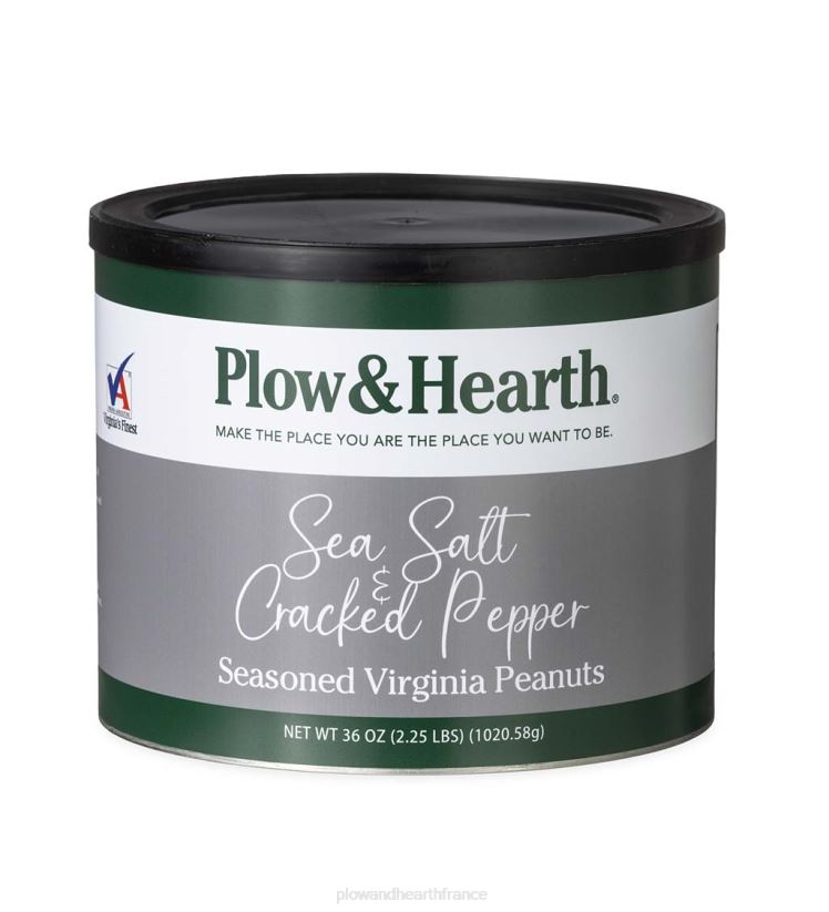 Plow & Hearth saisonniers et cadeaux cacahuètes de Virginie extra grosses, 36 oz. étain - non salé 0BNZ2978