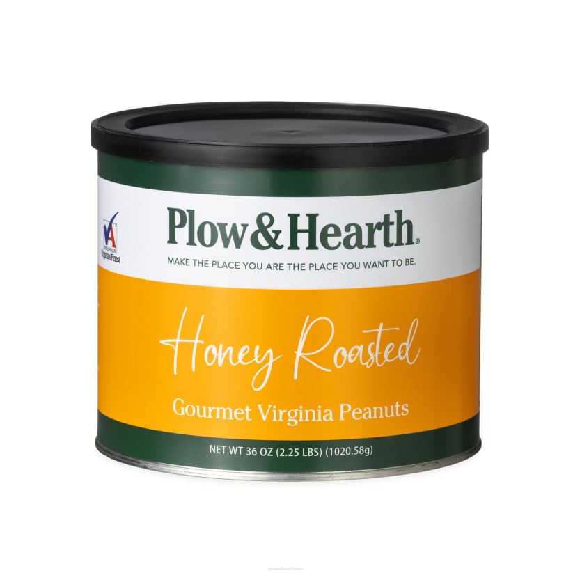Plow & Hearth saisonniers et cadeaux cacahuètes de Virginie extra grosses aromatisées - grillées au miel 0BNZ2982