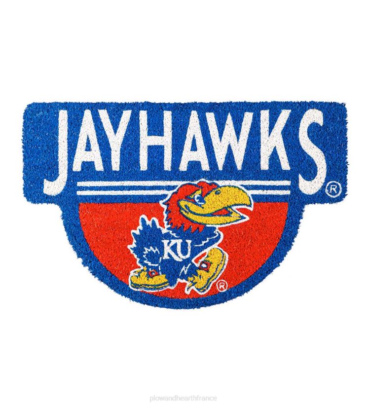 Plow & Hearth tapis et nattes Paillasson en fibre de coco en forme d'équipe ncaa - Tigres auburn 0BNZ1496