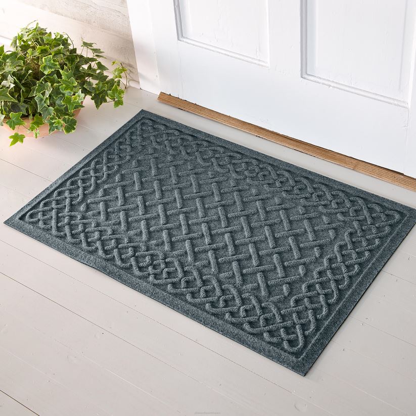 Plow & Hearth tapis et nattes Paillasson tressé en câble Waterhog, 20