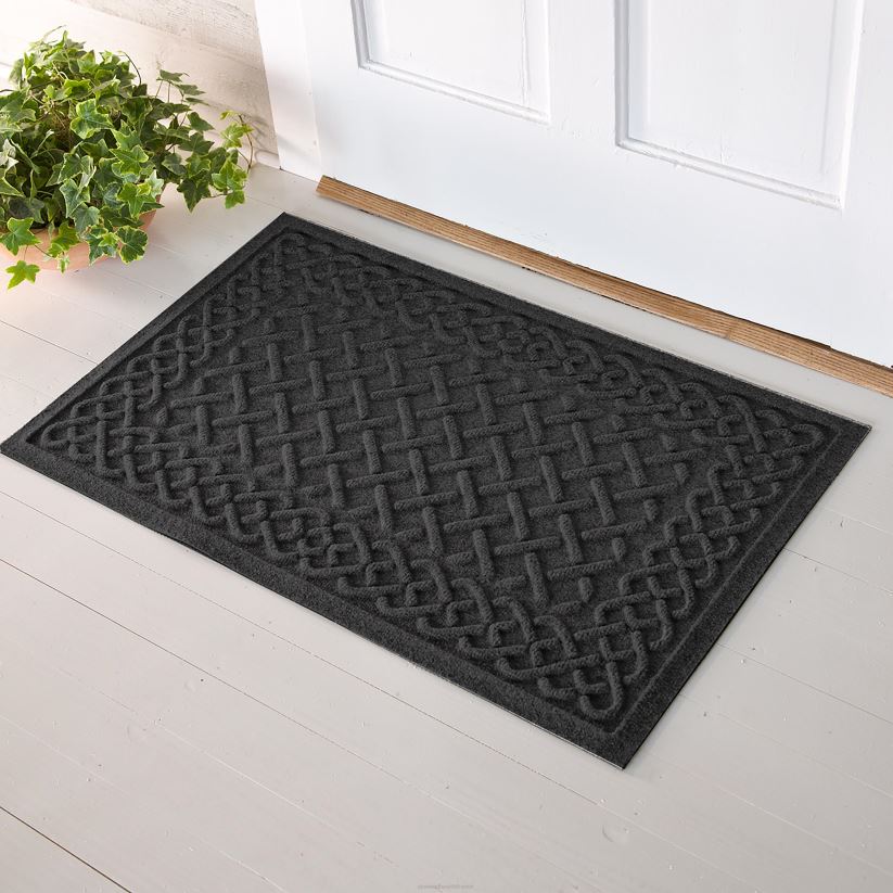 Plow & Hearth tapis et nattes Paillasson tressé en câble Waterhog, 20