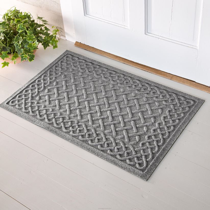 Plow & Hearth tapis et nattes Paillasson tressé en câble Waterhog, 20