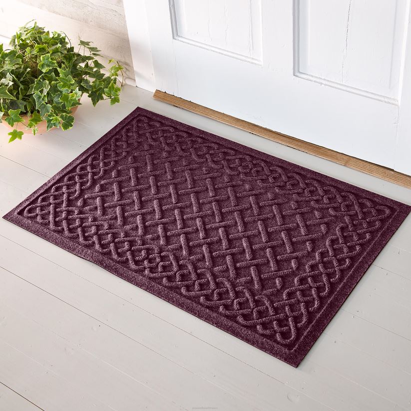Plow & Hearth tapis et nattes Paillasson tressé en câble Waterhog, 20