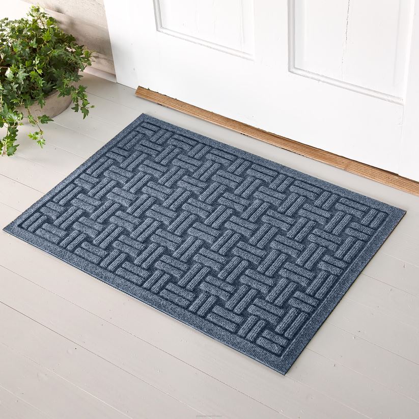 Plow & Hearth tapis et nattes Paillasson tressé en panier Waterhog, 20