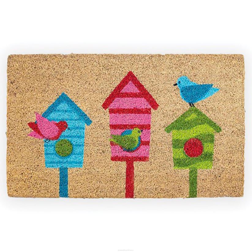 Plow & Hearth tapis et nattes Tapis de coco trio pour nichoir à oiseaux 0BNZ1939