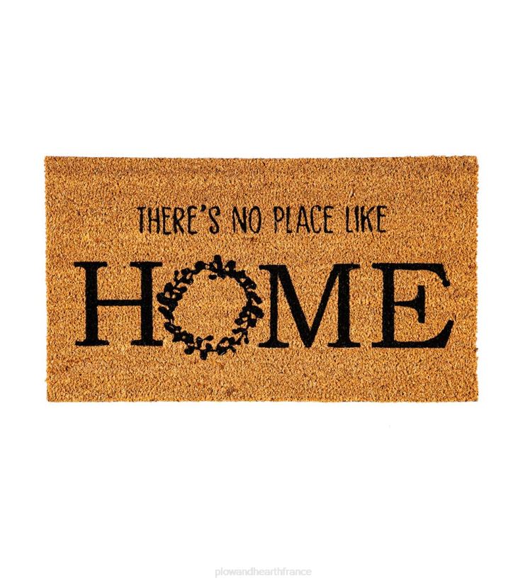 Plow & Hearth tapis et nattes aucun endroit comme un tapis de coco décoratif pour la maison 0BNZ1951