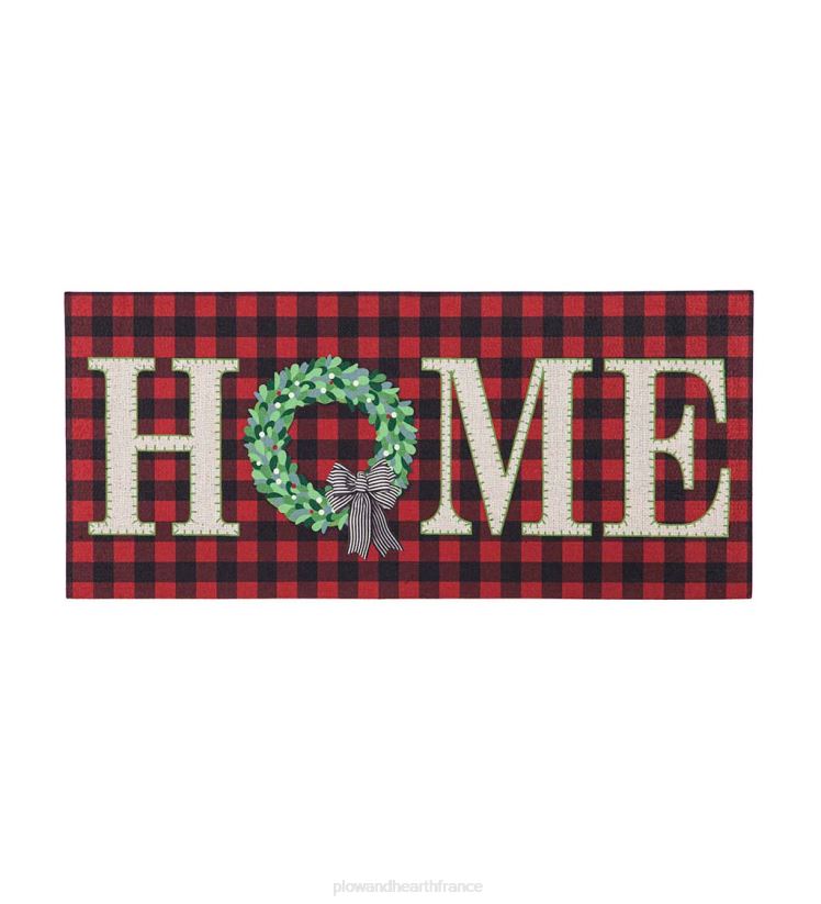 Plow & Hearth tapis et nattes buffalo check home sassafras tapis de commutation 0BNZ1529
