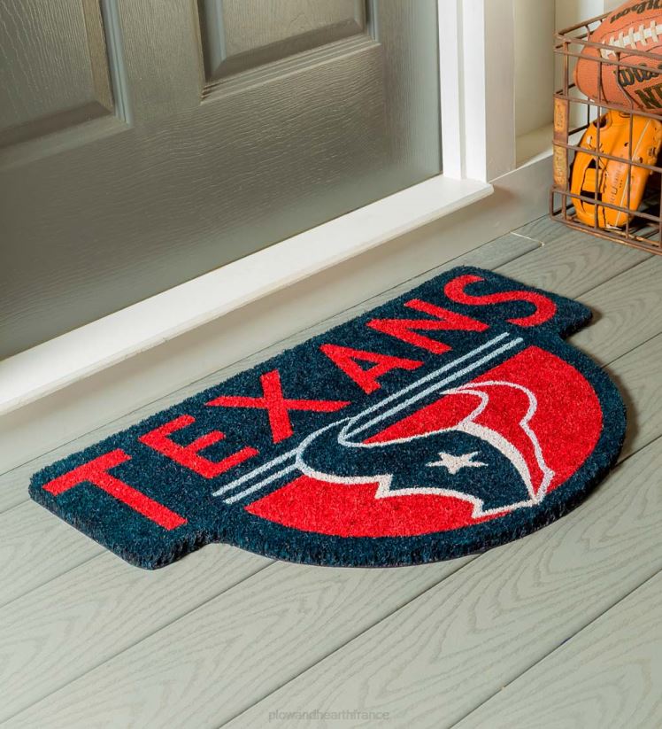 Plow & Hearth tapis et nattes paillasson en fibre de coco en forme de nfl - boucaniers 0BNZ1589