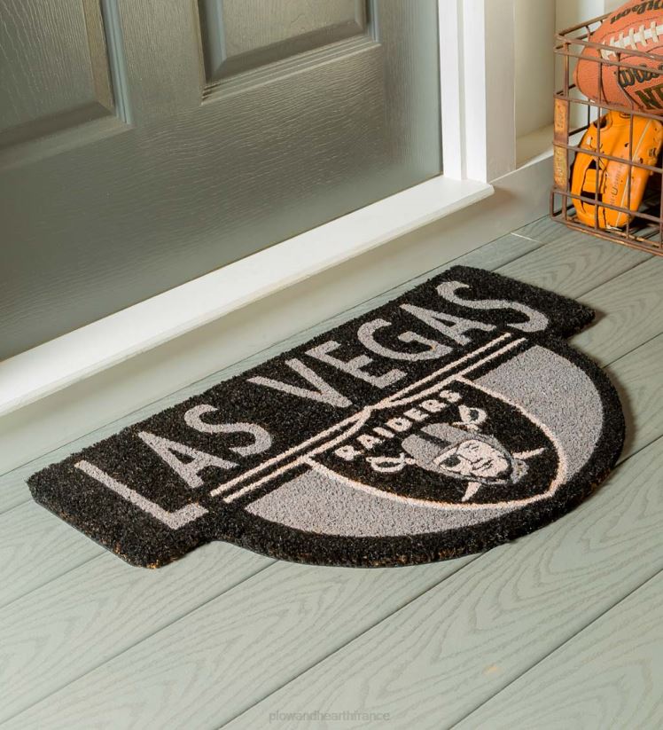 Plow & Hearth tapis et nattes paillasson en fibre de coco en forme de nfl - boucaniers 0BNZ1589