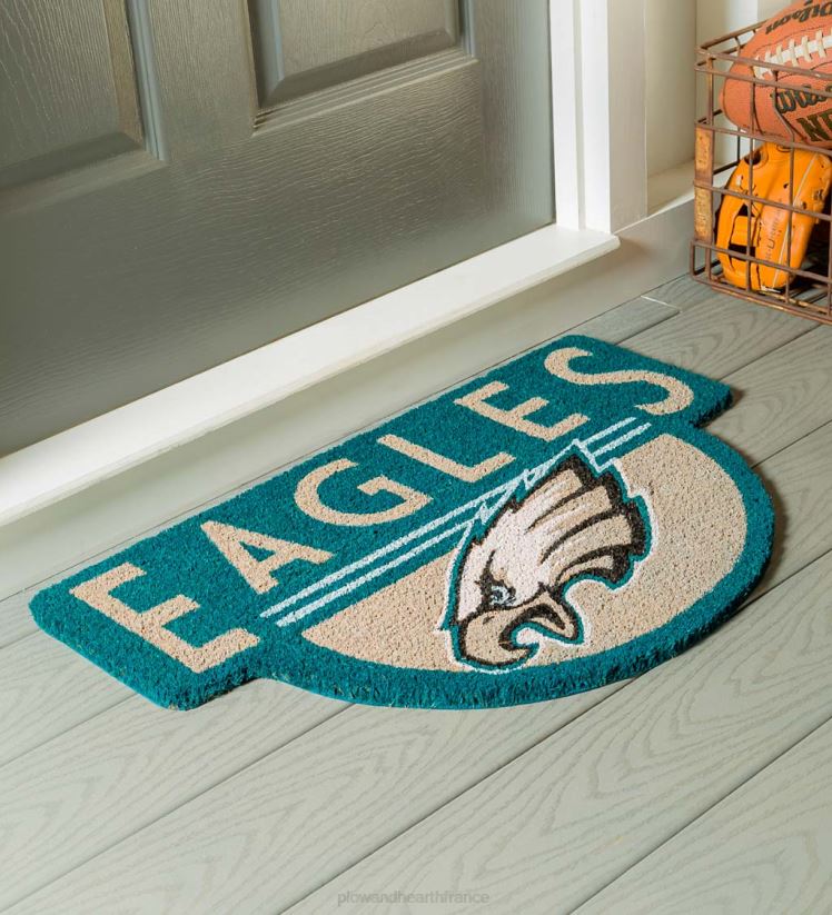 Plow & Hearth tapis et nattes paillasson en fibre de coco en forme de nfl - boucaniers 0BNZ1589