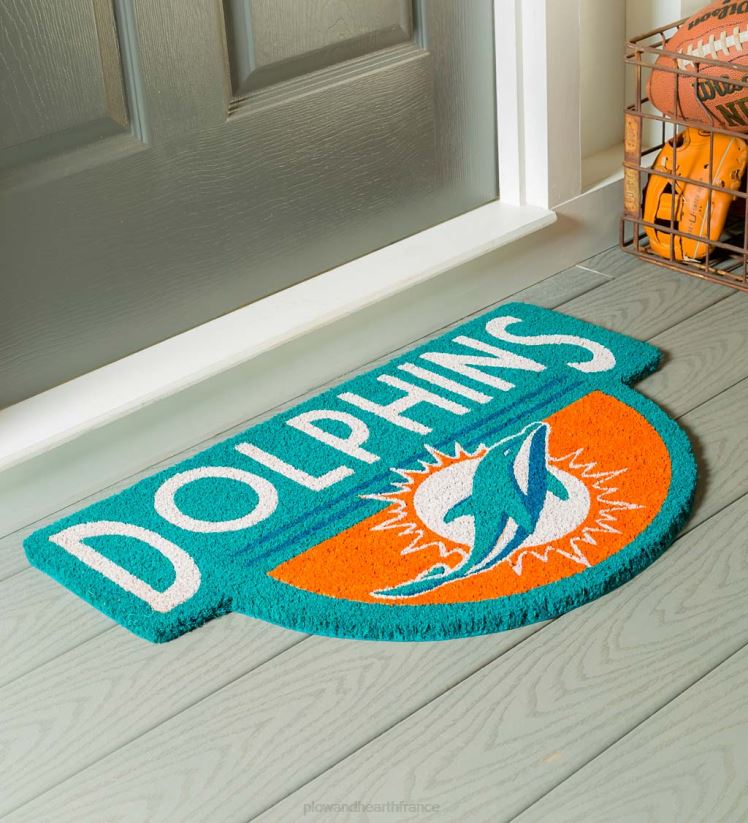 Plow & Hearth tapis et nattes paillasson en fibre de coco en forme de nfl - boucaniers 0BNZ1589